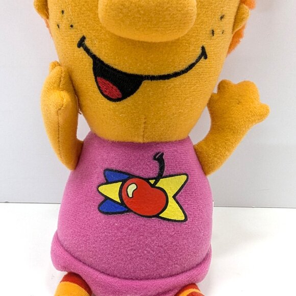 Vintage 2000 Sonic Fast Food Wacky Pack 10 Inch Cherrie Plush Toy - Picture 4 of 9